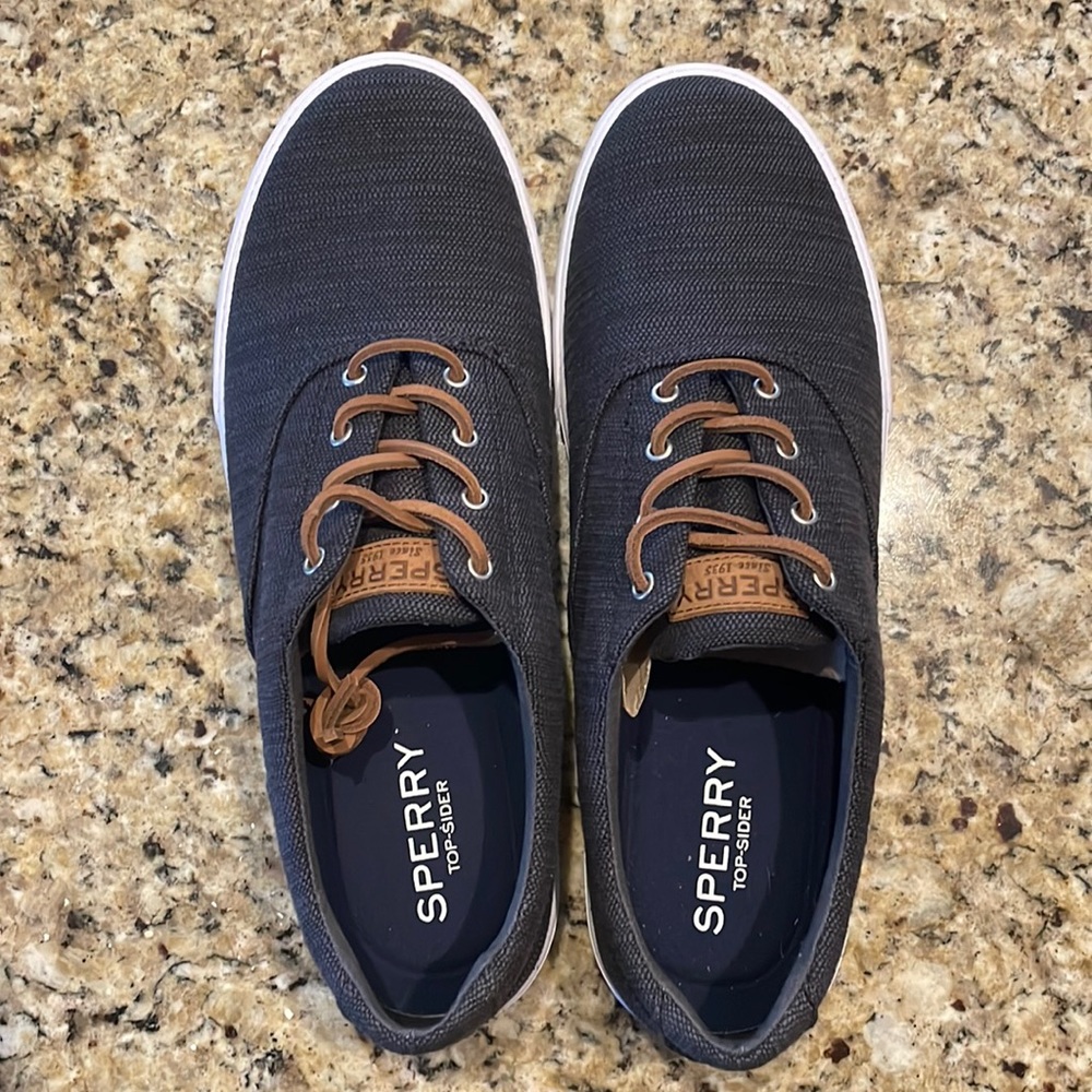 Sperry Striper Baja Sneaker - black size 13